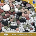 Perfect collocation Decorated polished mixed color pebble for garden,room